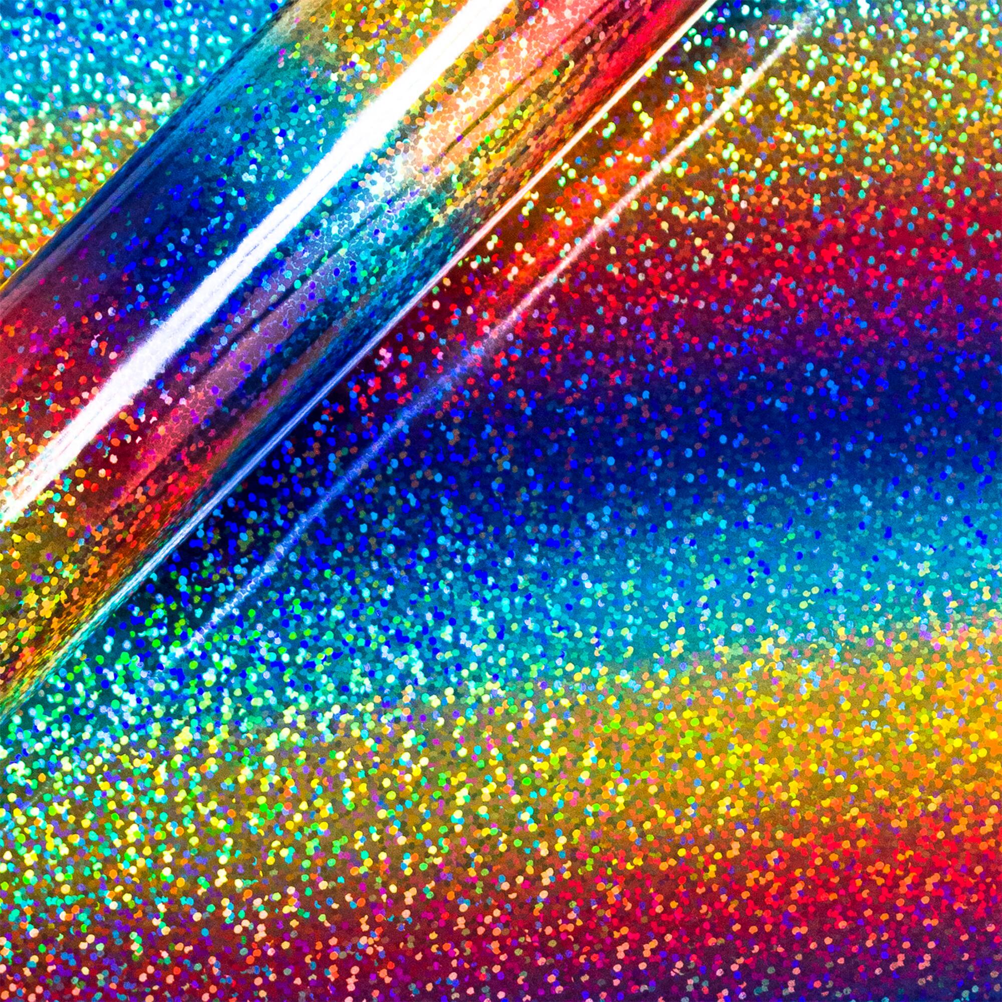 Siser® Holographic Heat Transfer Vinyl, Rainbow